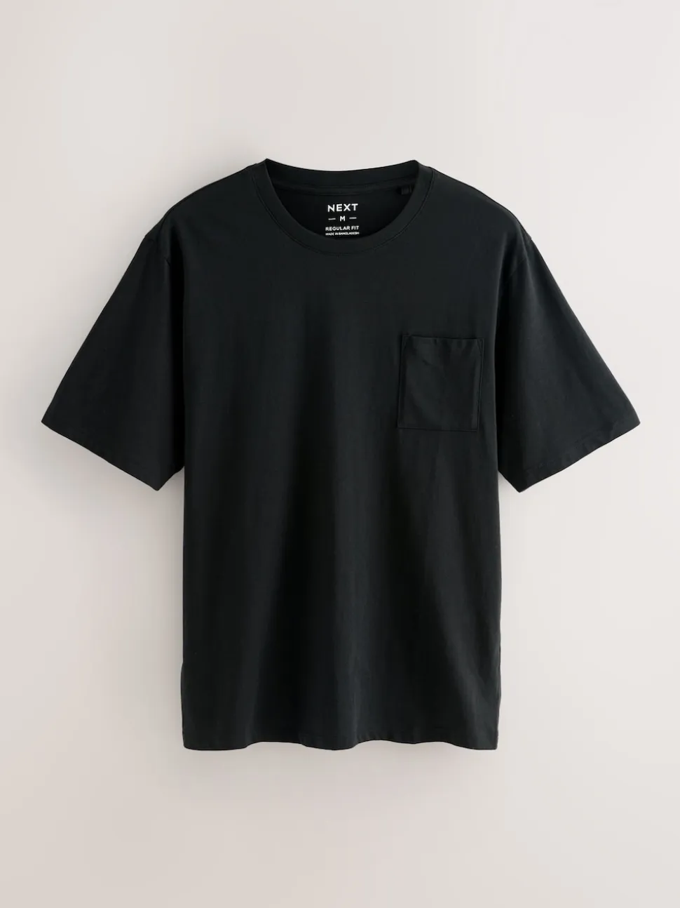 Neutral/Black Check Short Sleeve Jersey Pyjamas Set