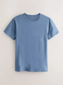Neutral/Blue 5 Pack Modal Layering T-Shirt