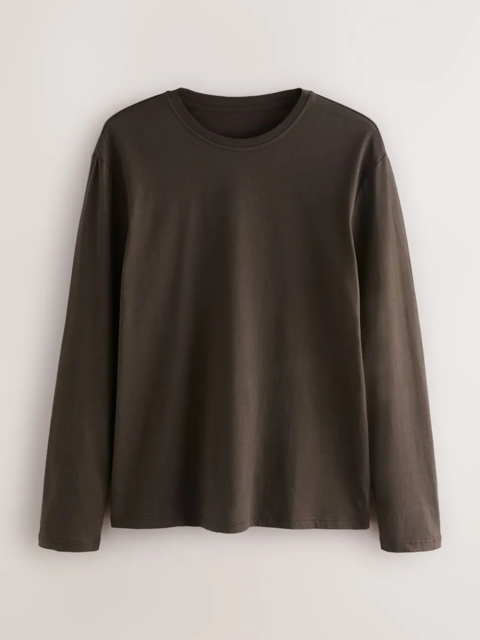 Neutral/Brown Check Motionflex Cosy Long Sleeve Cuffed Pyjamas