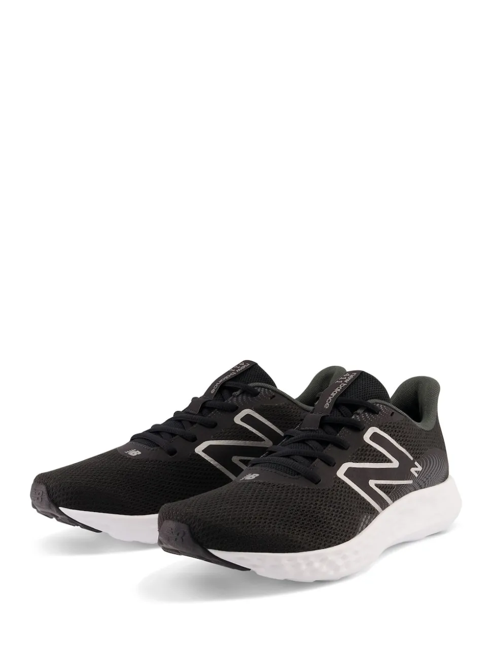 New Balance Black Chrome Mens 411 Trainers