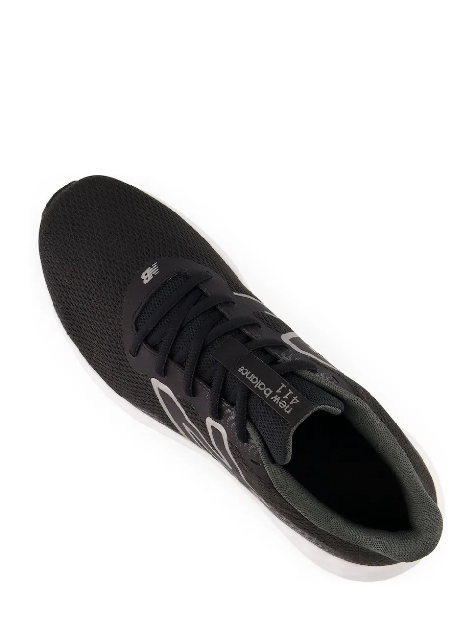 New Balance Black Chrome Mens 411 Trainers