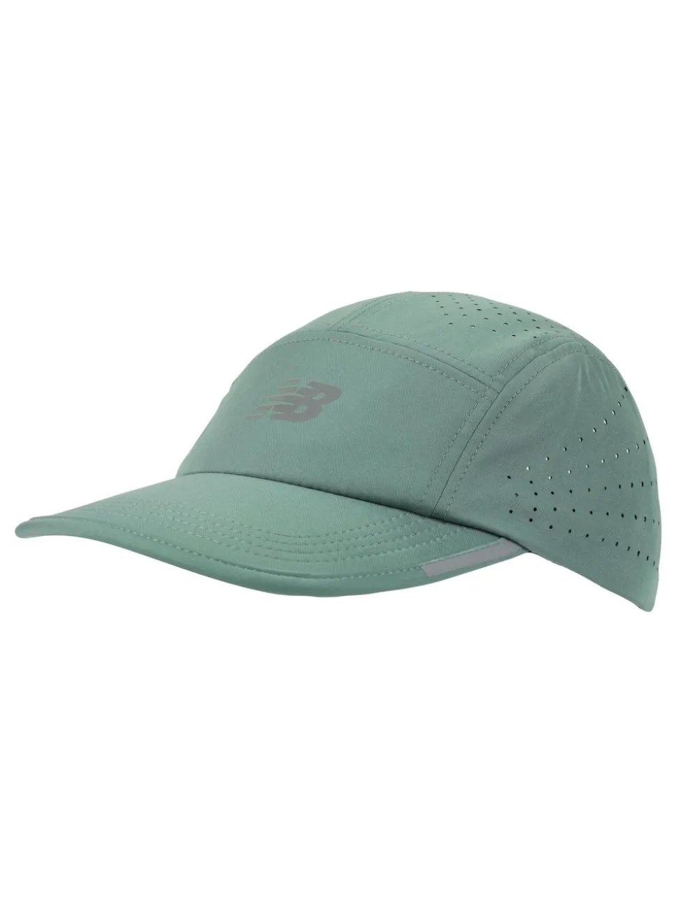 New Balance Green 5 Panel Pro Run Hat