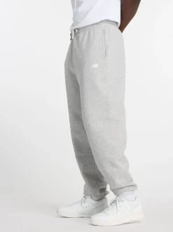 New Balance Grey Mens Essentials Fleece Joggers