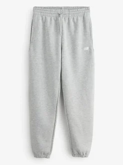 New Balance Grey Mens Essentials Fleece Joggers