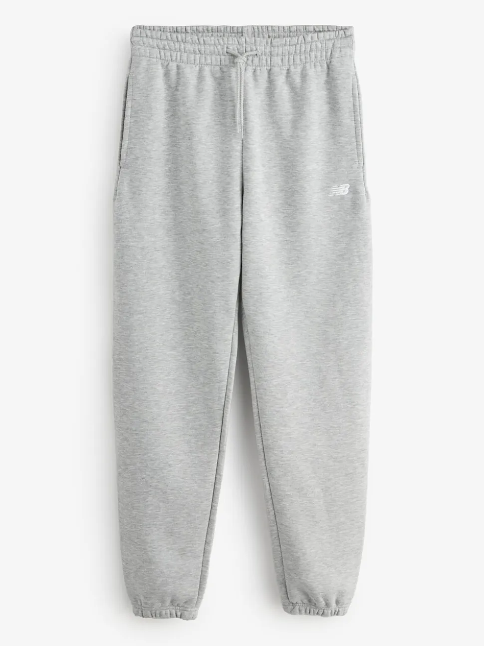 New Balance Grey Mens Essentials Fleece Joggers