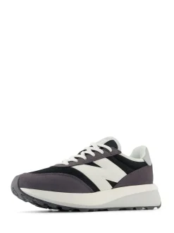 New Balance Grey/White Mens 370 Trainers
