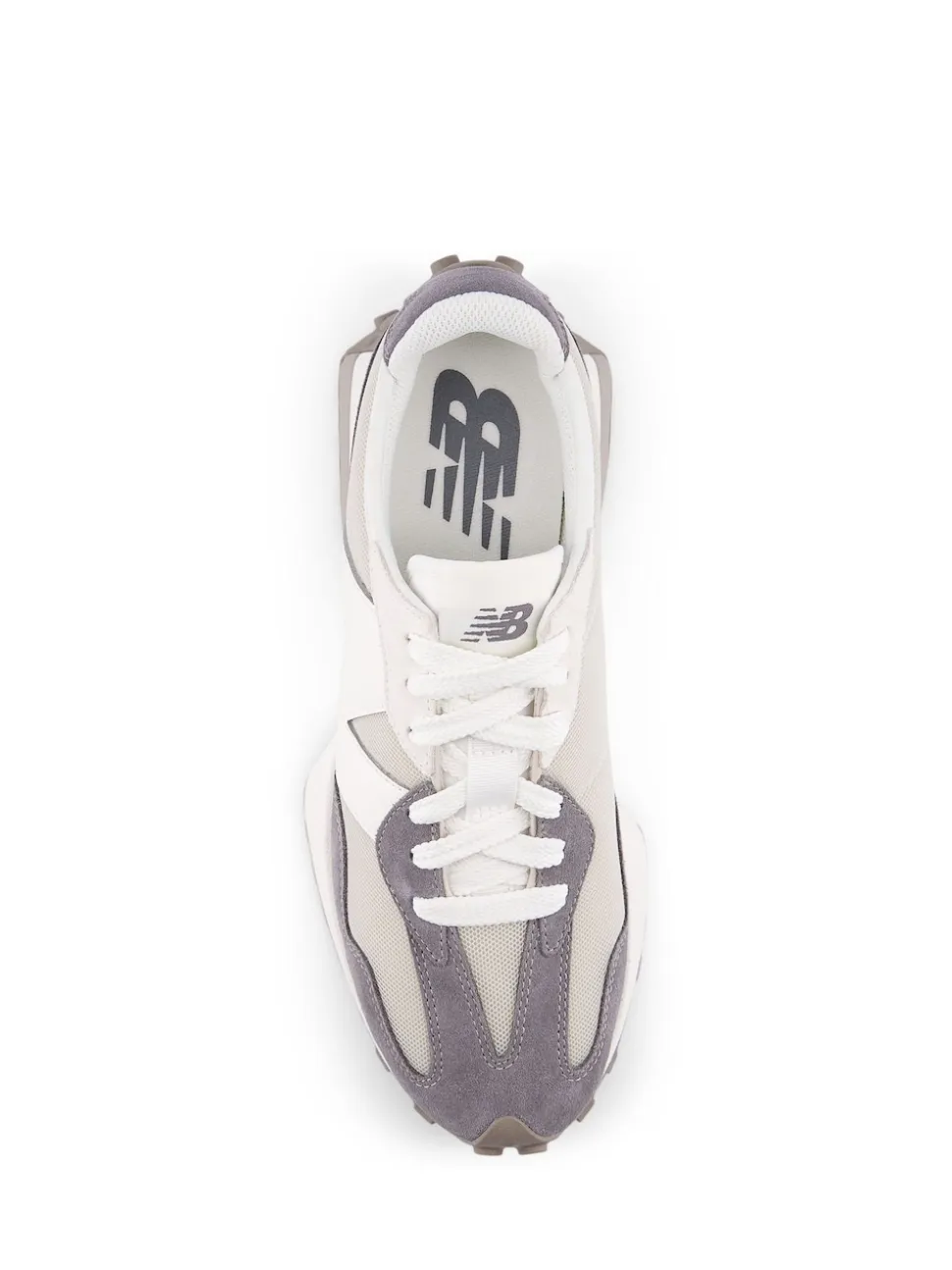 New Balance Light Grey Mens 327 Trainers