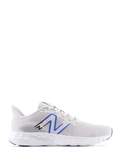 New Balance White/Blue Mens 411 Trainers