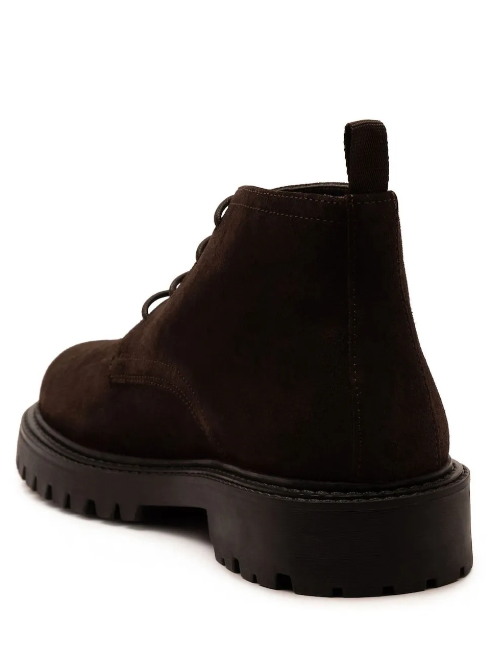 Off The Hook Brown Axel Suede Chukka Ankle Lace Up Boots
