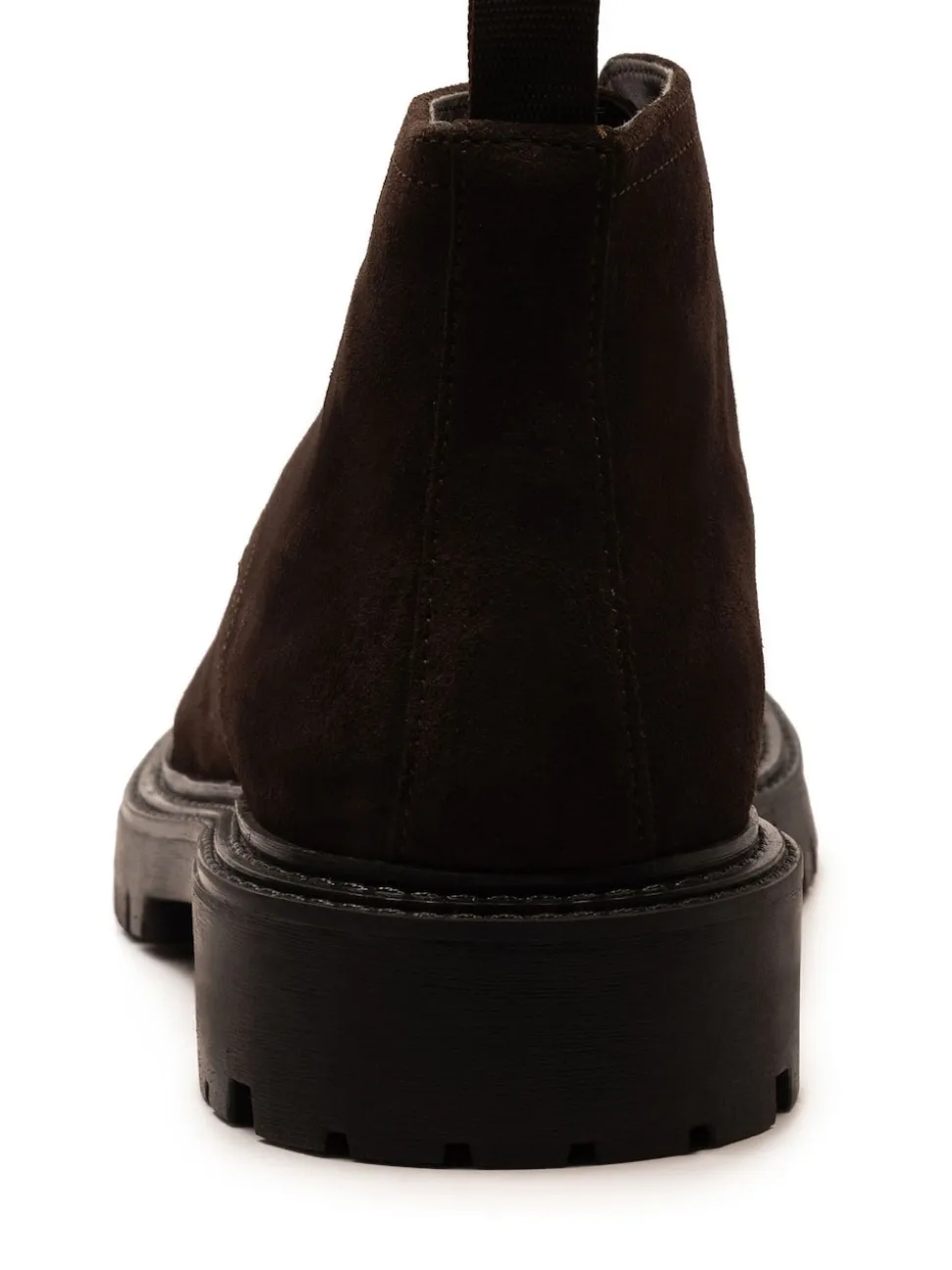 Off The Hook Brown Axel Suede Chukka Ankle Lace Up Boots