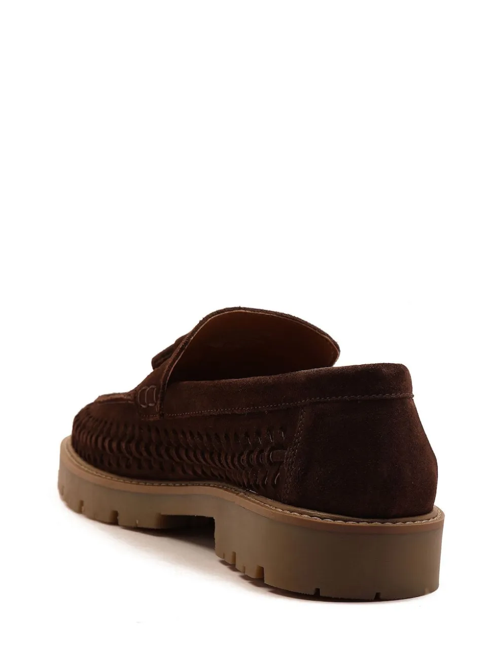 Off The Hook Brown Floyd Loafers Tassel Formal Casual Slip On Leather Shoes