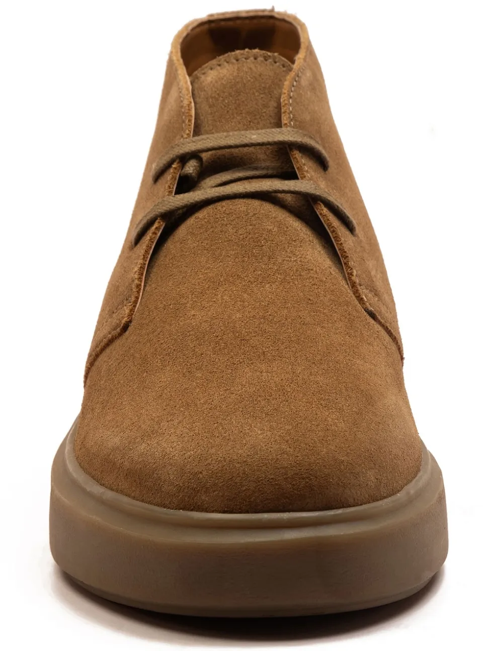 Off The Hook Brown Jethro Suede Leather Casual Lace-Up Chukka Boots