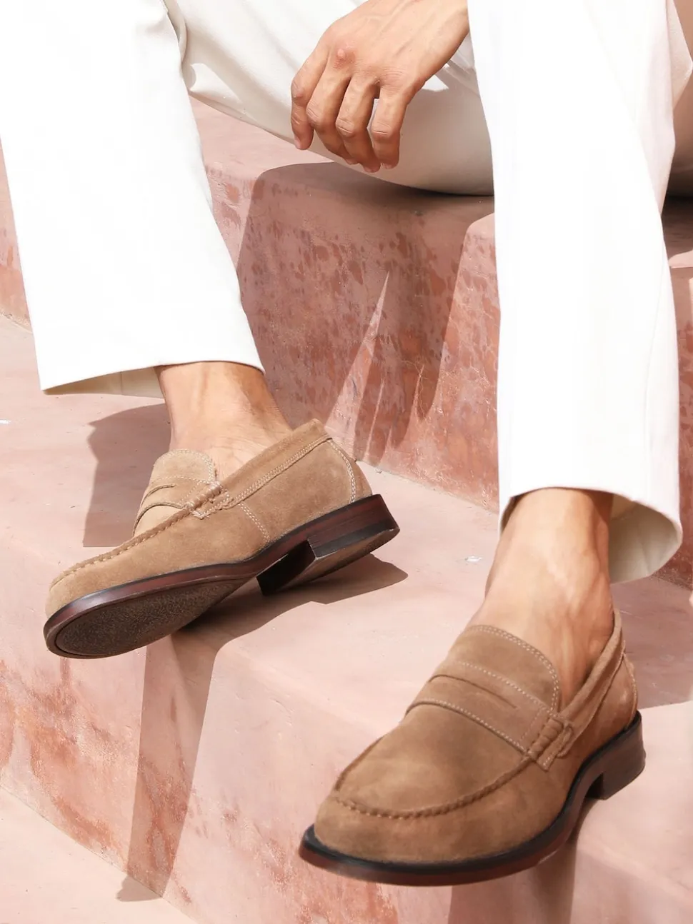 Off The Hook Brown Monro Loafer Formal Casual Slip-On Leather Shoes