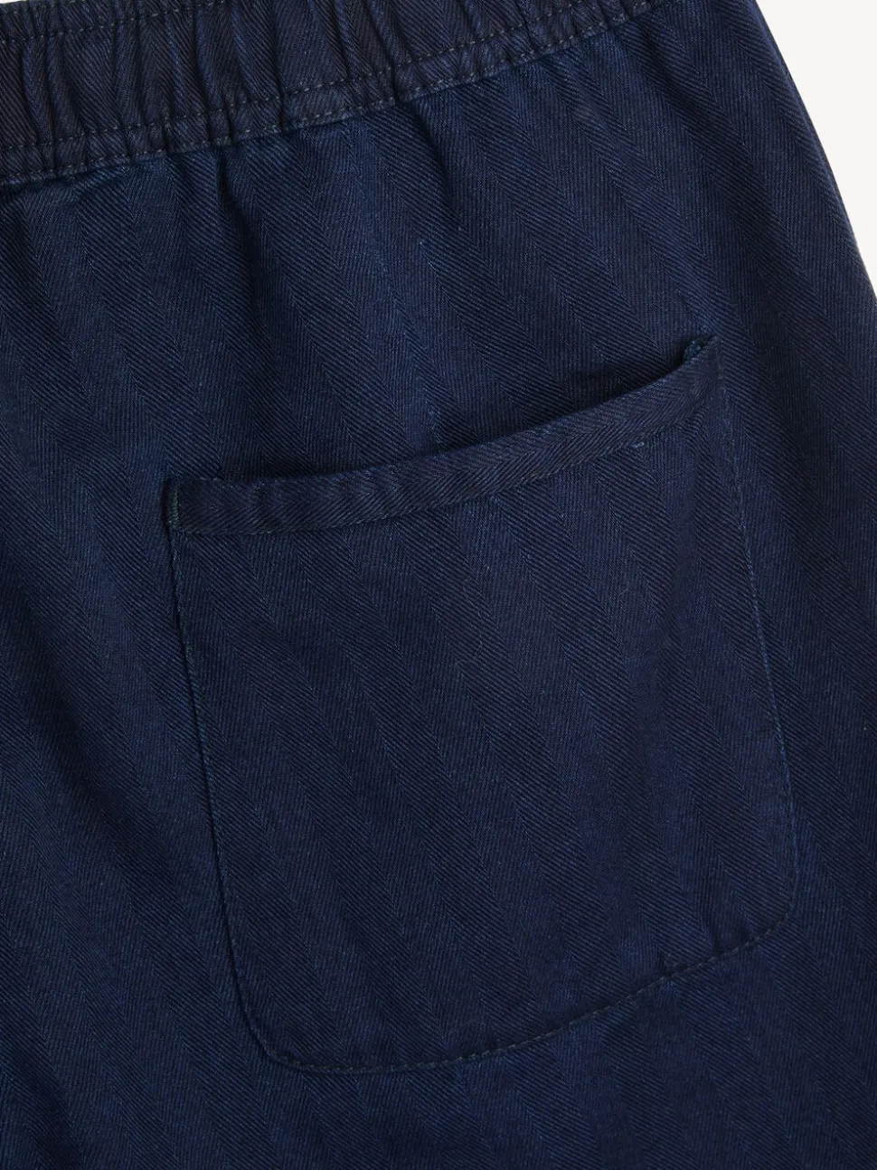 Oliver Spencer Blue Osborne Drawstring Faye Shorts