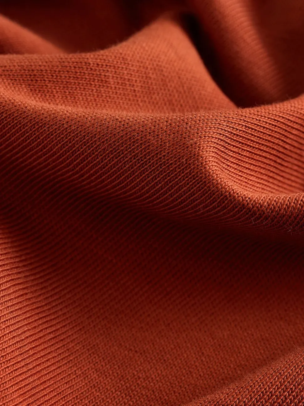 Orange Rust Relaxed Fit Heavyweight T-Shirt
