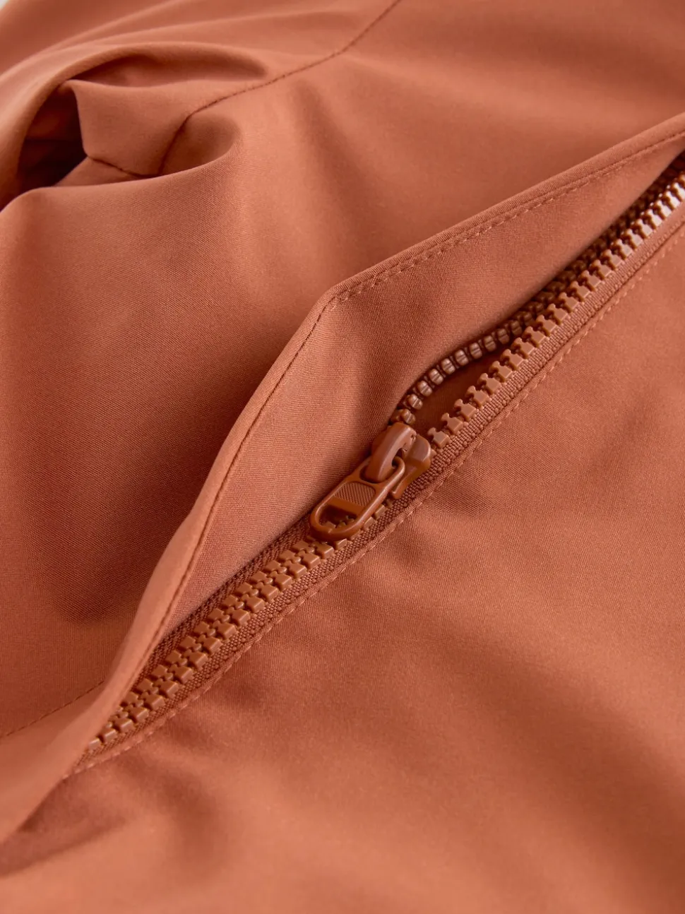 Orange ThermoGen Parka Jacket with Borg Lining