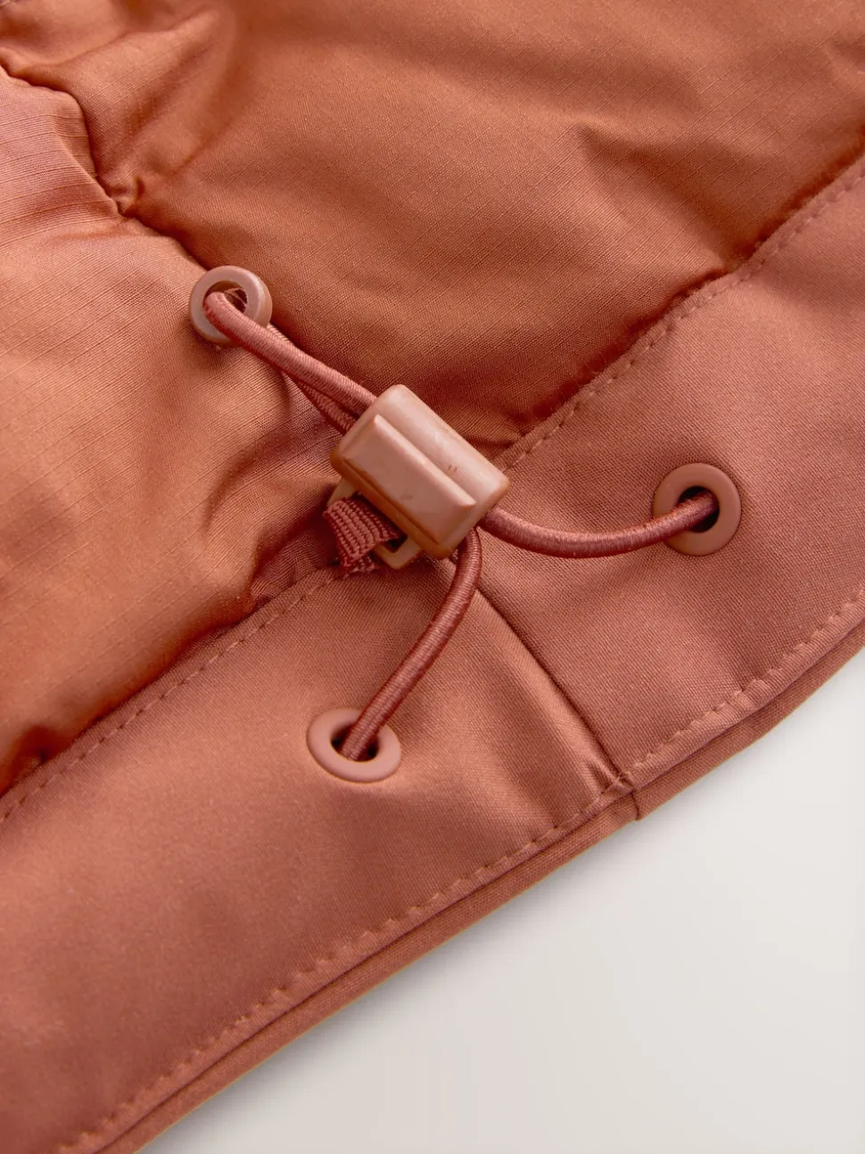 Orange ThermoGen Parka Jacket with Borg Lining