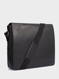 Osprey London Black Large The Smithy Messenger Bag