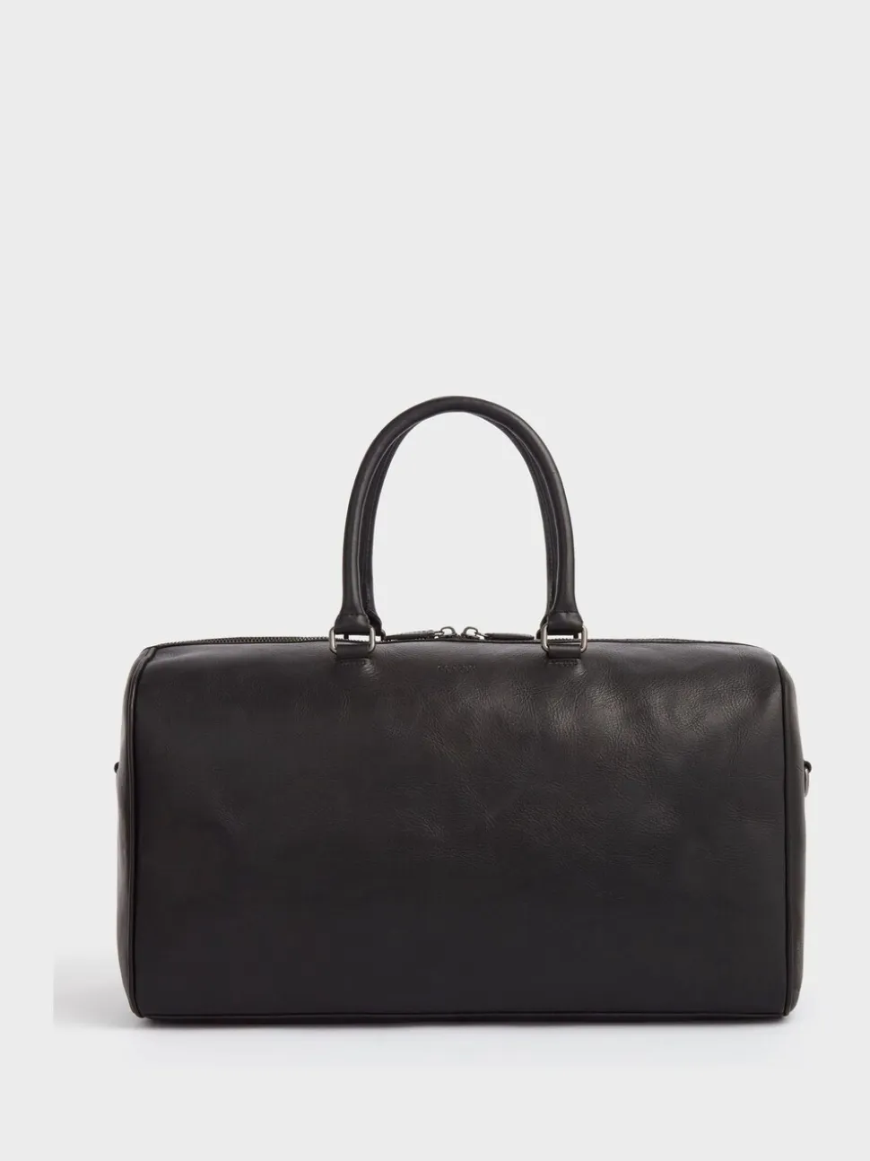 Osprey London Black The Carter Leather Weekend Holdall Bag