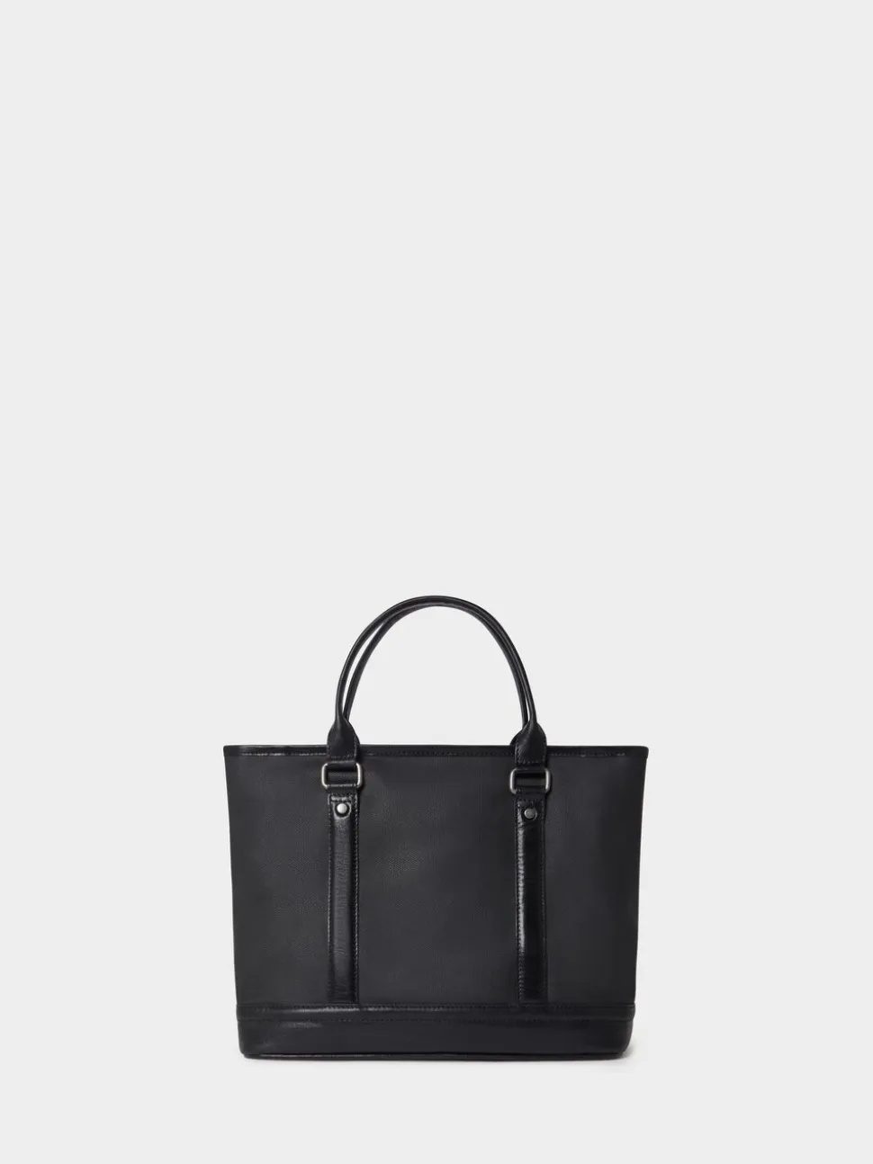 Osprey London Black The Frontline Small Waxed Canvas & Leather Workbag
