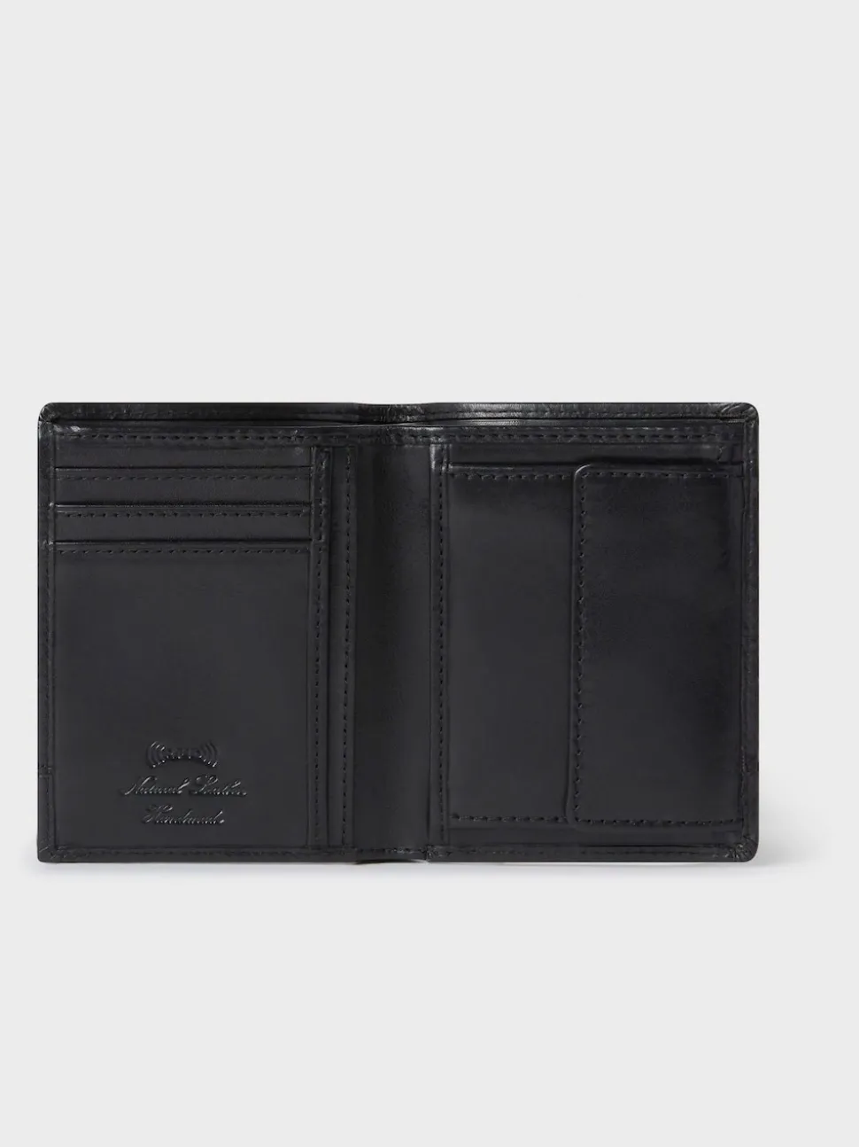 Osprey London Black The London Leather Wallet with Coin Pocket