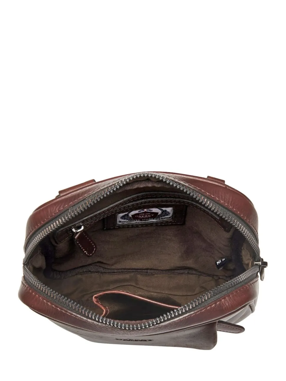 Osprey London Brown Carter Saddle Leather Small Messenger Bag