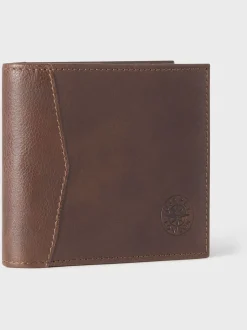 Osprey London Brown The Compass Leather Coin Wallet