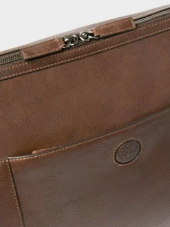 Osprey London Brown The Compass Leather Stowaway Bag