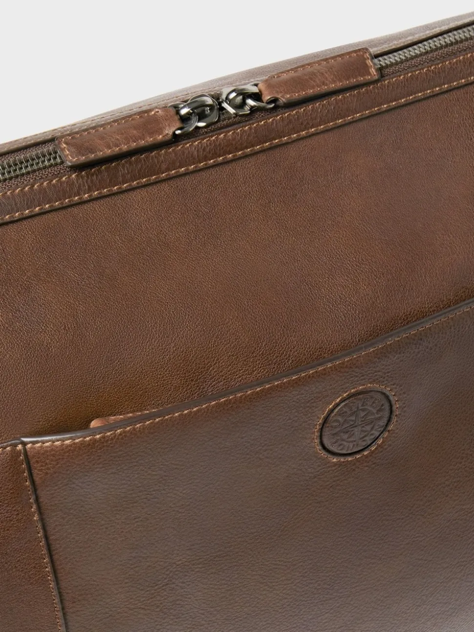 Osprey London Brown The Compass Leather Stowaway Bag