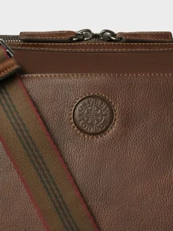 Osprey London Brown The Compass Leather Stowaway Bag