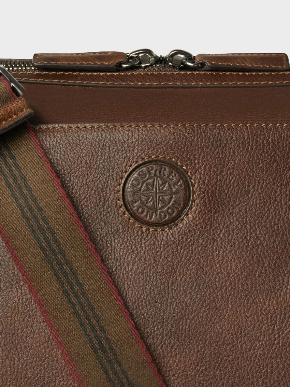 Osprey London Brown The Compass Leather Stowaway Bag