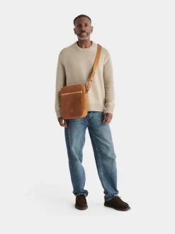 Osprey London Brown The Heritage Messenger Bag