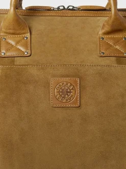 Osprey London Brown The Heritage Overnight Bag with Pouch