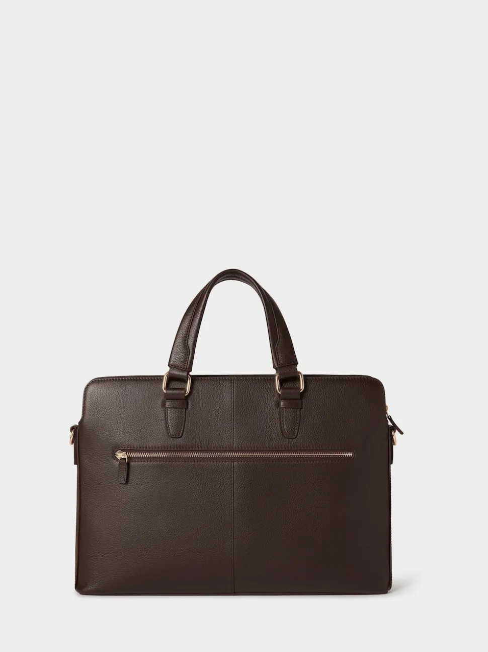 Osprey London Brown The Mercury Leather Laptop Bag