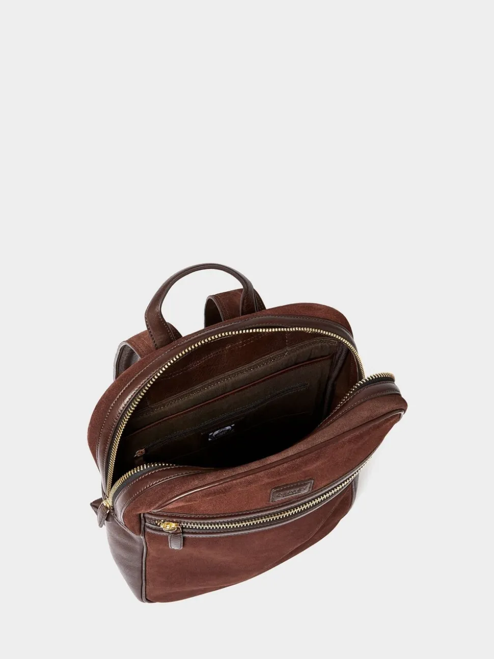 Osprey London Brown The Mocha Suede Backpack