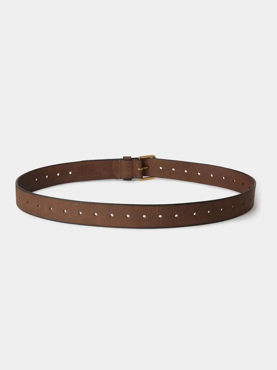 Osprey London Brown The Neverending Single Leather Belt