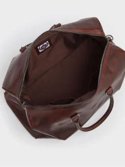 Osprey London Chestnut The Carter Leather Weekend Holdall Bag