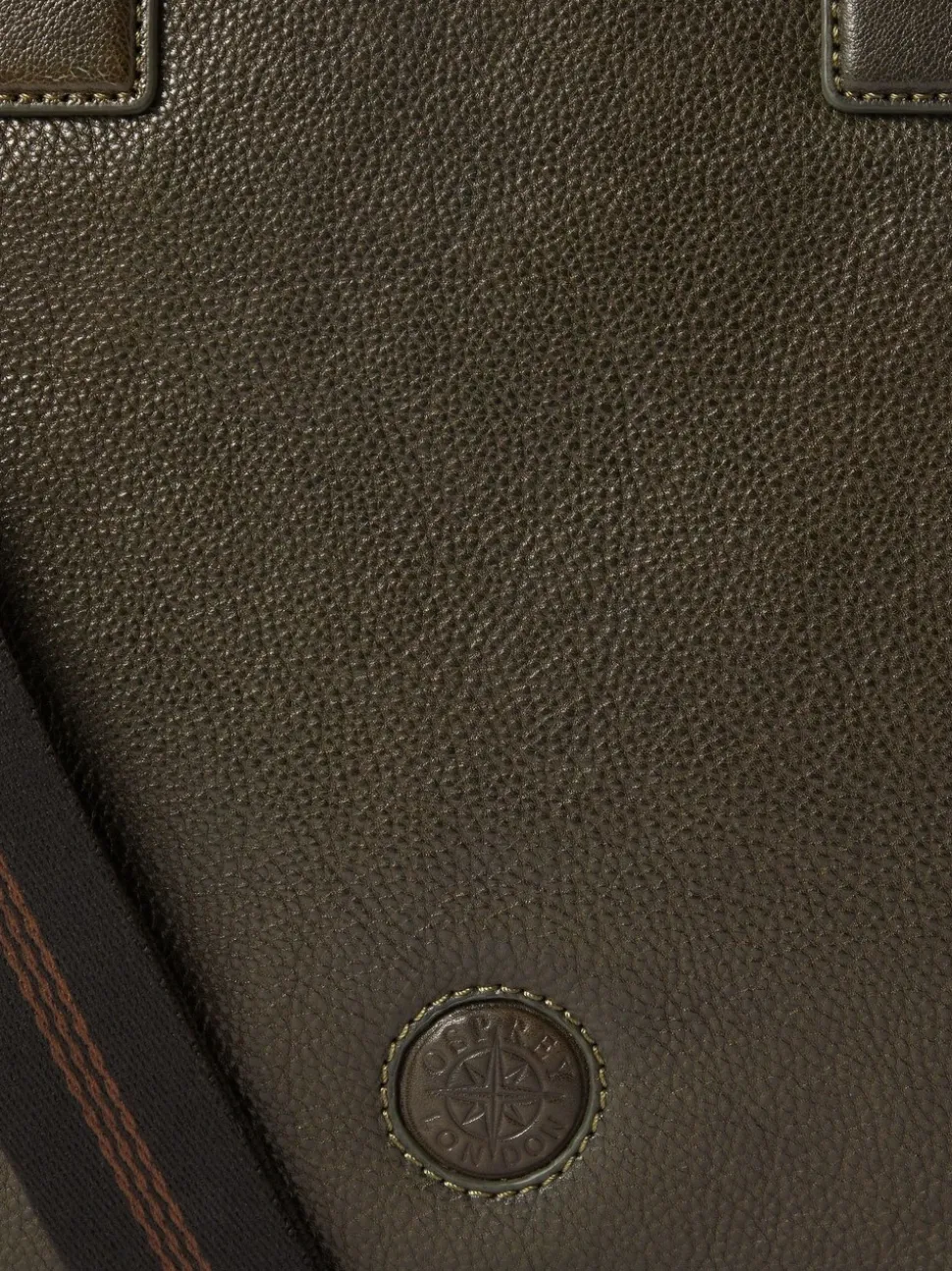 Osprey London Green The Compass Leather Laptop Bag