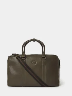 Osprey London Green The Compass Leather Weekender Bag