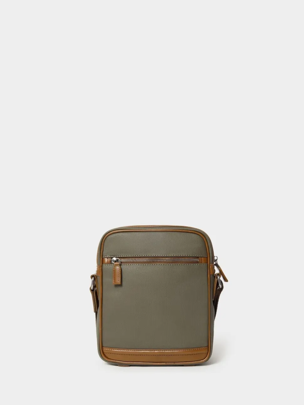 Osprey London Green The Frontline Waxed Canvas & Leather Messenger Bag