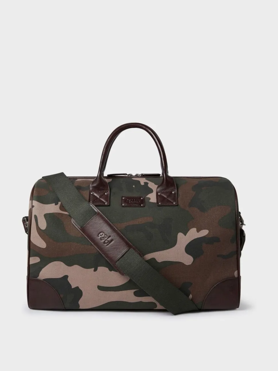 OSPREY LONDON Green The Maverick Canvas and Leather Stowaway Bag