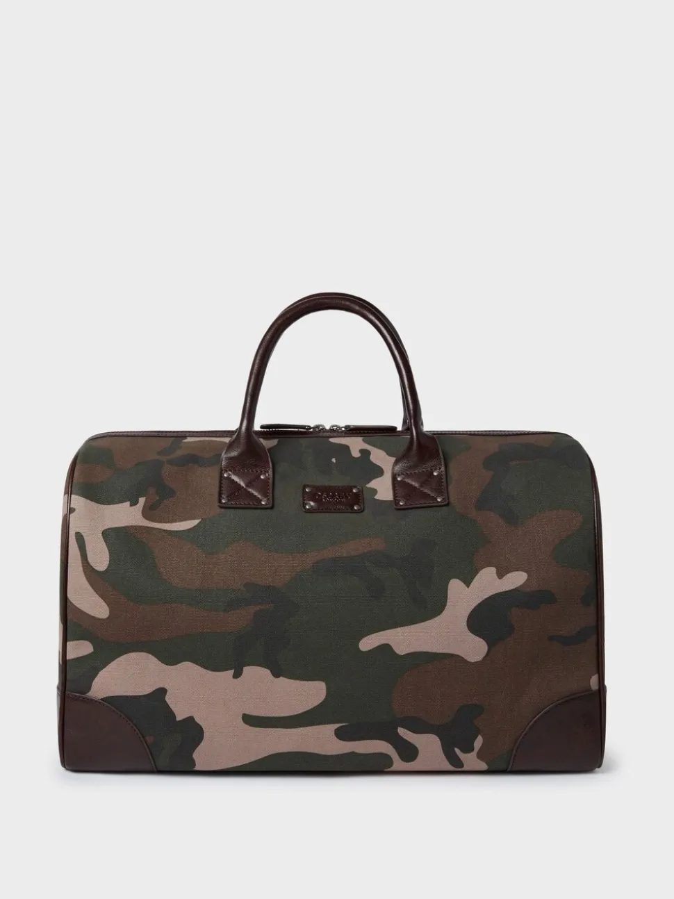 OSPREY LONDON Green The Maverick Canvas and Leather Stowaway Bag