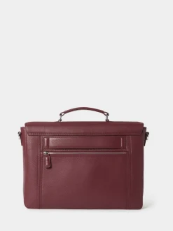 Osprey London Red The Forest Leather Briefcase