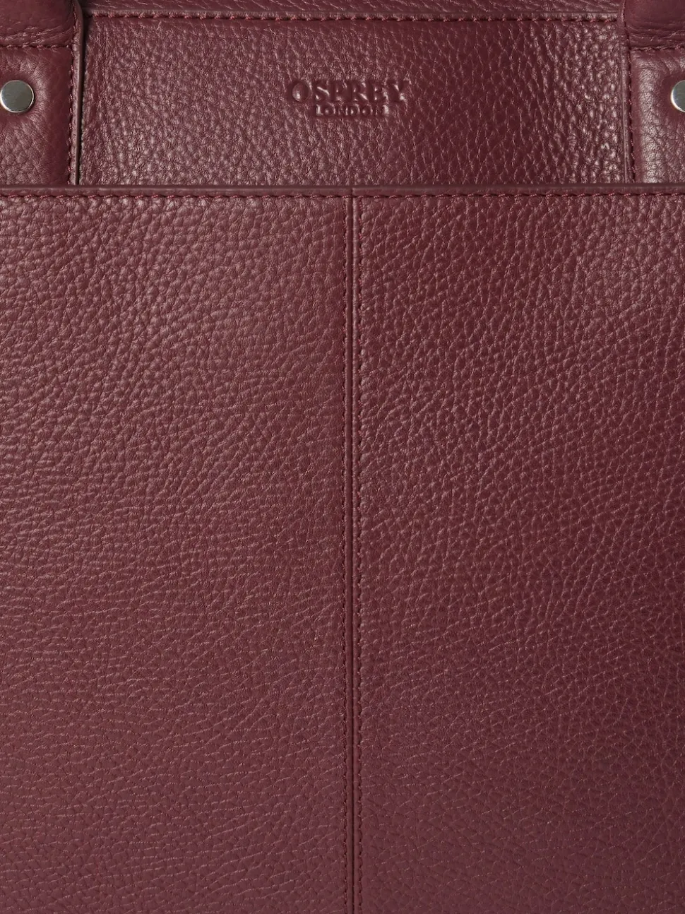 Osprey London Red The Jacob Leather Laptop Case
