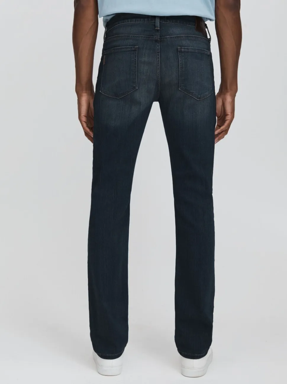 Paige Blue Straight Leg Jeans