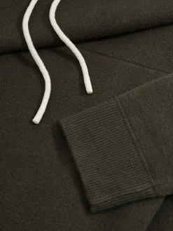 Paige Donaldson Drawstring Knitted Hoodie