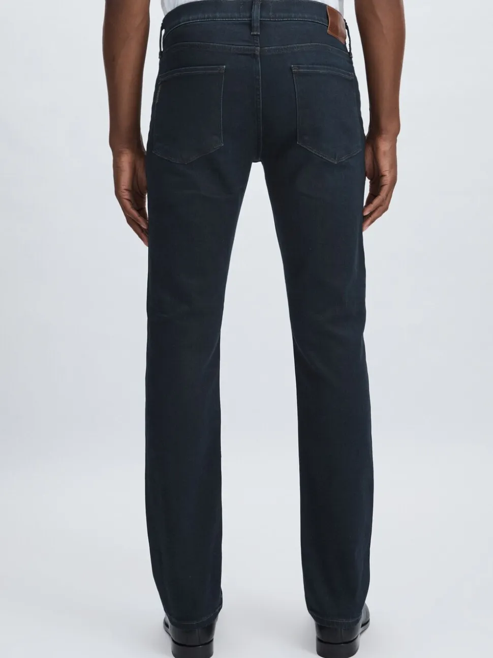 Paige Slim Ranchwood Straight-Leg Jeans