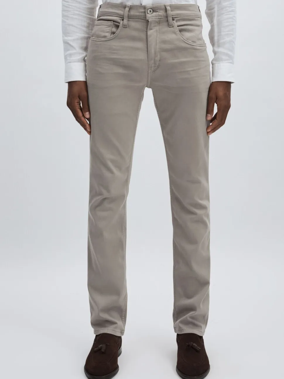 Paige Slim Straight-Leg Jeans