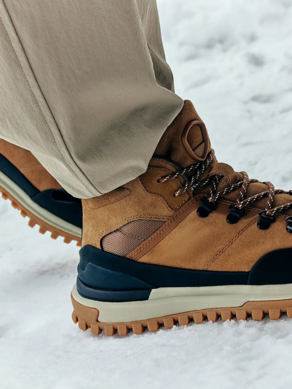 Pajar Fenwick Lace Up Hiking Chestnut Brown Boots