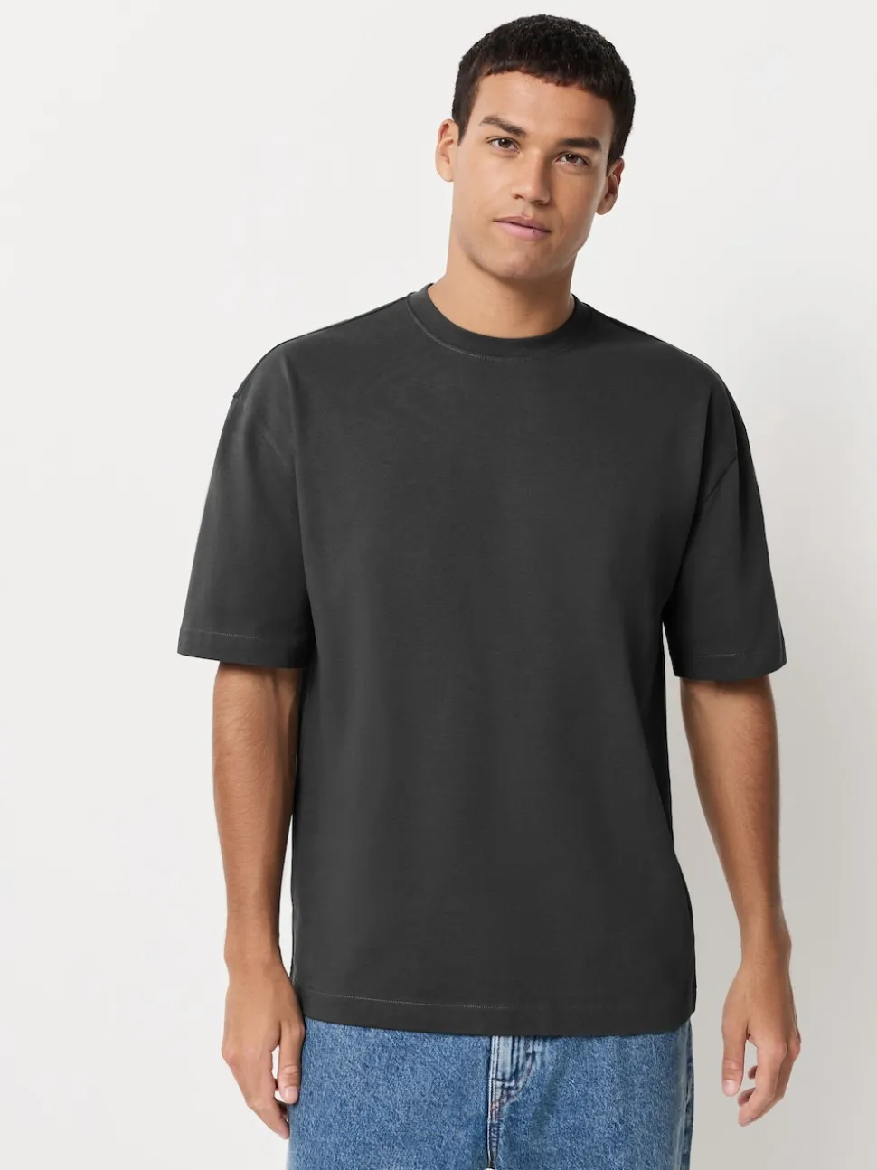 Pastels Green/Blue/Ecru/Slate/Pink Relaxed Fit Heavyweight T-Shirts 5 Pack